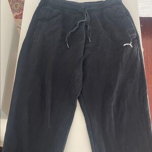 Puma Men's Dark straight leg sweatpants